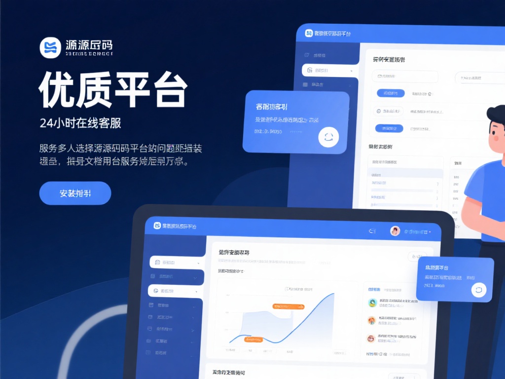 售后服务往往是许多人在选择源码平台时容易忽略的一点