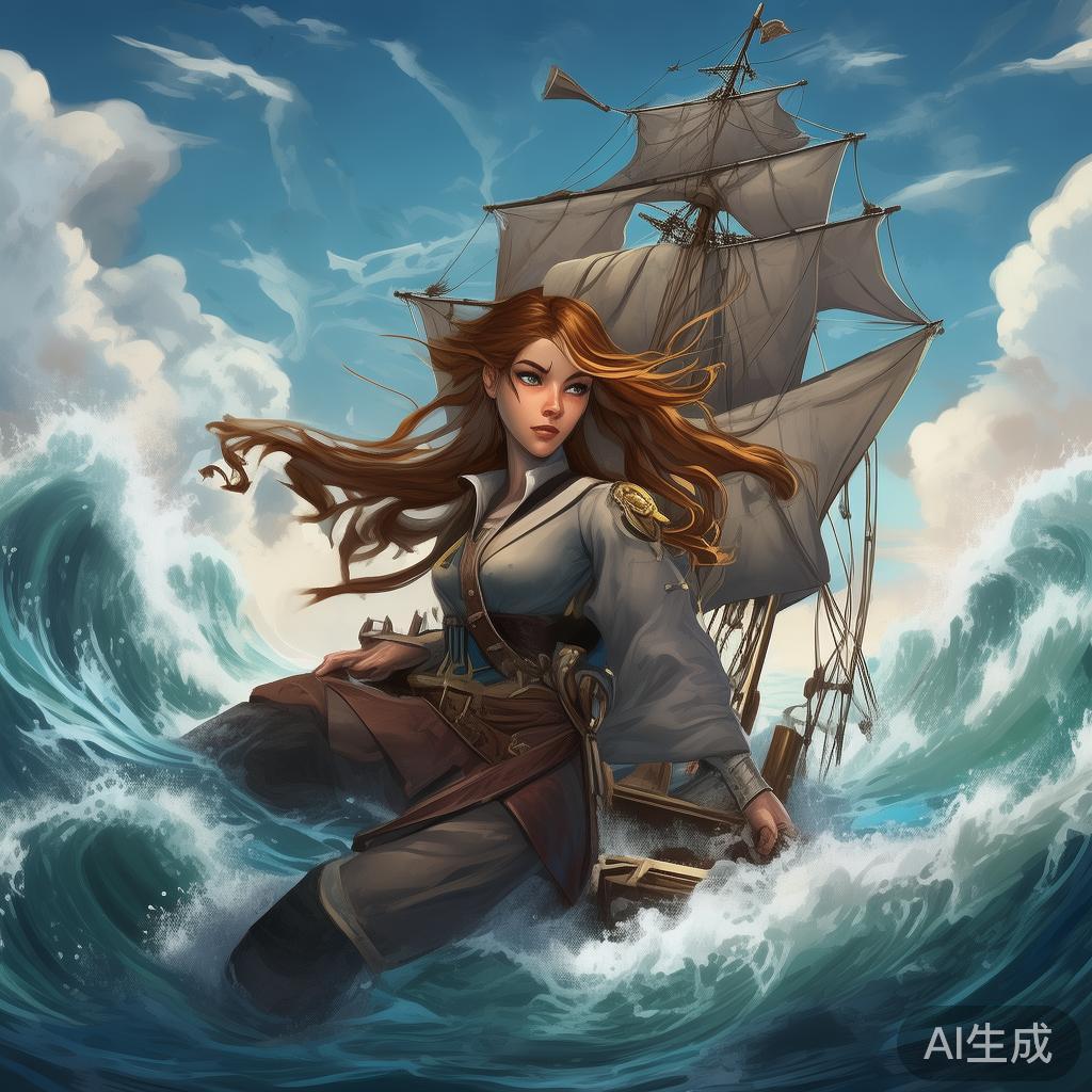这类游戏的核心，围绕一位勇敢果断的女船长展开，她们